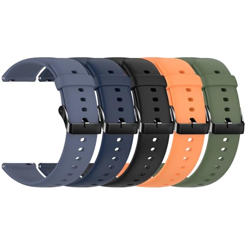 CMF Watch3 Pro�V���R���o���h�p�X�g���b�v5�{�B22mm���j�o�[�T���N�C�b�N�����[�X�����p�X�g���b�v�ACMF Watch3 Pro/Pro2�A�u���b�N�̃o�b�N���ɑΉ��B��v�ŉ��K(5�̃u���b�N�N���X�v-1)�B