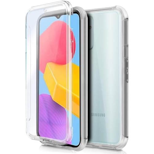 Funda Cool Silicona 3D para Samsung M135 Galaxy M13 / A23 5G (Transparente Frontal + Trasera)