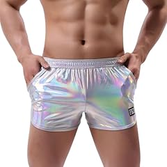 Boxer Shorts-colorful Silver