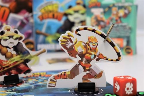 King of Tokyo Monster Pack Expansion Cybertooth miniatura 6