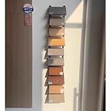 Applications larges --- Peut être utilisé dans divers centres commerciaux, salles d'exposition, etc. pour afficher des porte-plaques, des échantillons de panneaux de bois, des échantillons de carreaux de céramique, des échantillons de portes d'armoires, des échantillons d'ardoise, des échantillons de quartz, des échantillons de verre, des cadres photo et d'autres articles.