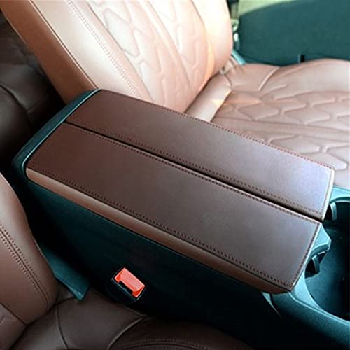 Couvercle D'Accoudoir De Console Centrale Pour Peugeot 4008 5008/C5 AIRCROSS Couverture BoîTe D'Accoudoir De Voiture Style De Cuir ÉTui De Protection De Coffre D'Accoudoir Panneau IntéRieur Accessoire Cover