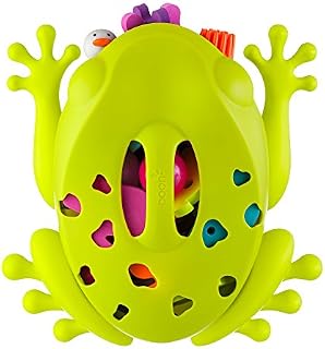 Boon Frog Pod Bath Toy Storage Scoop, Green