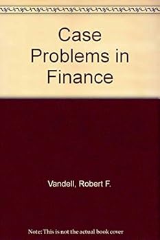 Hardcover Case problems in finance, Book