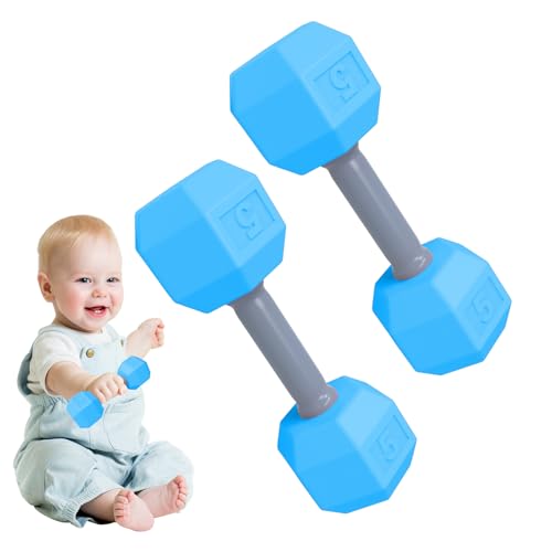 Cordões para crianças, 2 peças punhos de fitness para crianças, chocalho brinquedo de treino para bebés, antiderrapante manga de vinil para treino, brinquedo sensorial para bebés