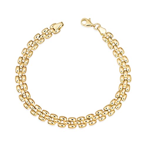 14K�S�[���h�_�u���p���T�[�����N�`�F�[���u���X���b�g7.25�C���`