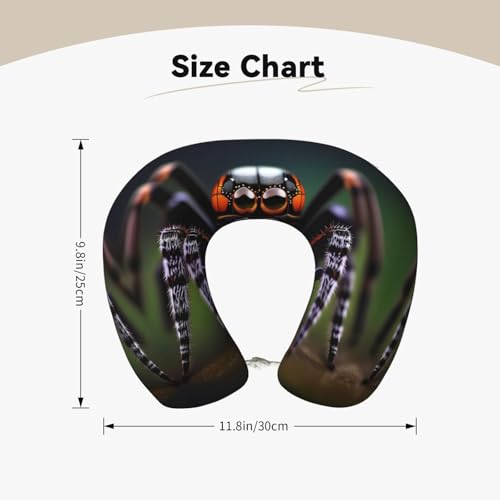 Almohada de viaje de espuma viscoelástica U-shaped Negra miniatura 4