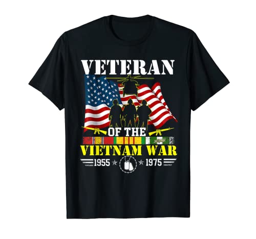 Vietnam War US Army Veteran Camisetas para hombres y mujeres Camiseta