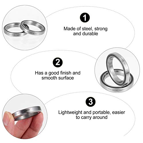 CLISPEED Bicicleta Rolamentos de Fone de Ouvido Fone de Ouvido de Bicicleta de Aço Selado Rolamento