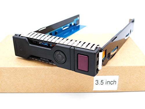 3.5" 651314-001/651320-001 Lff Sas Sata Hdd Tray Caddy Replacement For Proliant Microserver Gen8 G8 Gen9 G9 Hard Drive Tray Dl380P Dl360P Dl160 With 4 Screws #TOP4