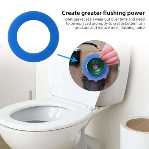 3x Flush Valve Seal Kit American Standard 7301111-0070A Flush Valve Seal Kit Toilet Tank Gasket Replacement for Champion 4/Eljer Titan 4 Toilets
