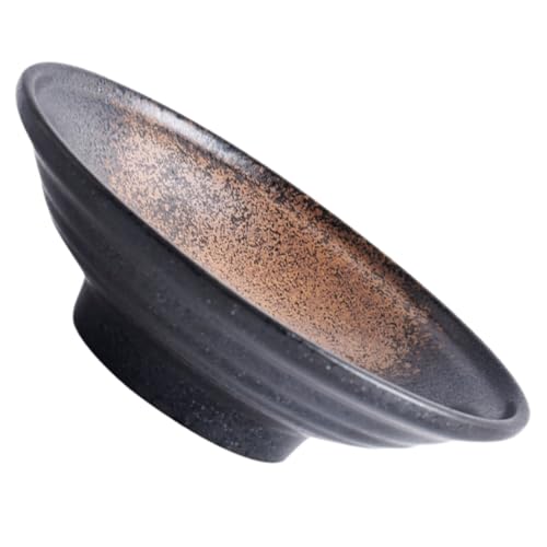 Ciieeo Ciotola Ramen in Gialla per Zuppe e Insalate Ciotola da Cucina Scodella Liscia Facile da per Frutta e Verdure