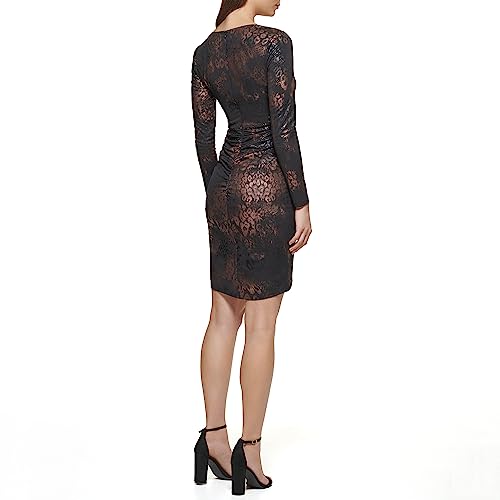 Image of GUESS womens Long Sleeve Sheath Dress