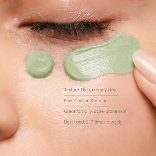 Image of ClayCo. Matcha Detox Clay Mask | Deep Cleansing & Brightening | Green Tea & Collagen | Tan Removal & Dark Spot Reduction | Vegan Japanese Skincare | 50ml