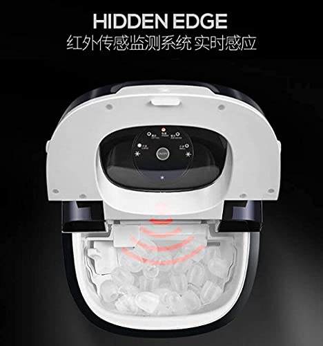 MHGD Tragbare Eismaschine für die Arbeitsplatte, Eiswürfel in 8 Minuten fertig, mit LCD-Display, perfekt für Partys und… – Bild 5