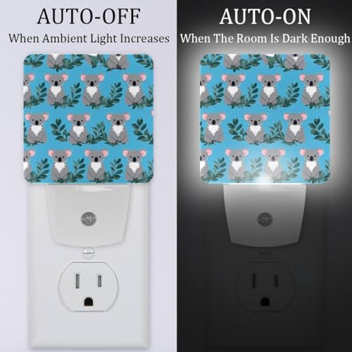 Lámpara de noche LED Koala para niños con sensor crepuscular miniatura 2