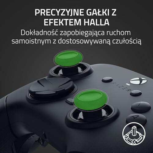Razer Wolverine V3 Tournament Edition - przewodowy kontroler e-sportowy do Xbox X|S i PC (dotykowe przyciski akcji Mecha, Pro HyperTriggers, 8-kierunkowy D-Pad, 3-metrowy kabel USB-C) Czarny