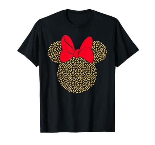 Image of Disney Minnie Mouse Gold Icon T-Shirt