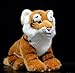 Linrunzi Juguete De Peluche De Tigre Amarillo, Muñeco De Peluche De Tigre De Bengala De Simulación, Modelo De Animales Realistas, Figuras De Juguete, para Niños, Cumpleaños, 28 Cm