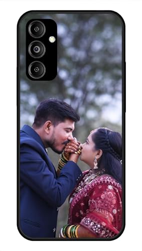 Image of NDCOM for Customised Samsung Galaxy M52 5G Back Cover | Slim Samsung M52 Phone Case | M52 5G Mobile Cover DIY Personalised Photo Design | Customized Gift Custom Text Name Printed Metal Case