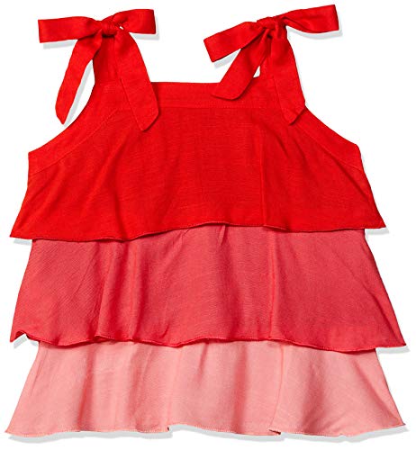 Image of Blink Street Girls' Jumper (BS-1127-18 Red,Pink,Peach 6 /7Yr)
