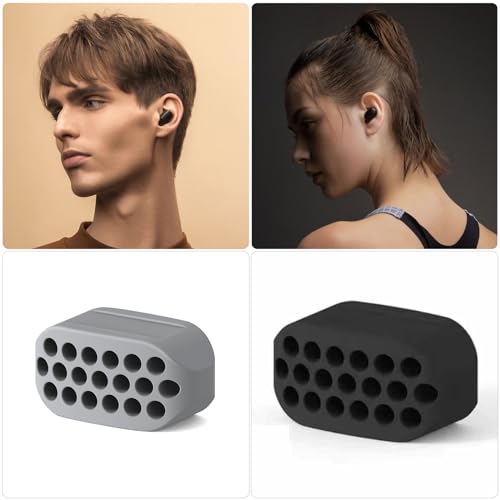 6 Stück Jawline Trainer, Jawline Gum, Kiefer Trainer, Jaw Trainer, Mewing Gum, Kiefertrainer, Jaw Exerciser, Gesichtstrainer, Für übungen Gesichtsmuskeln Männer Und Frauen