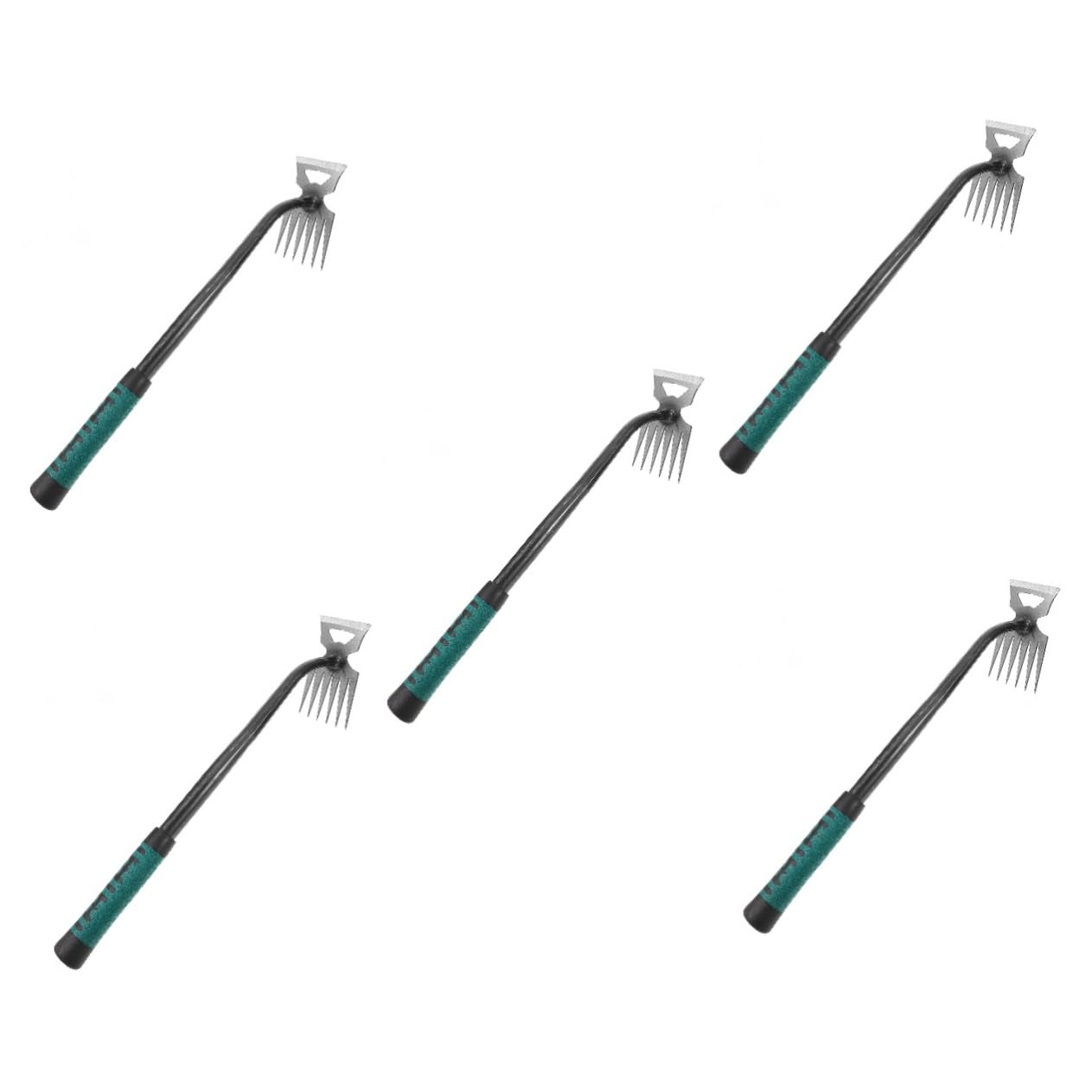 Toyvian 5stücke Garden Weeder Mit Ergonomischem Griff Multifunktionale -hacke Für Effektives Jäten Im Garten Langlebiges Und Stabiles Gartenwerkzeug