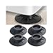 YAGEGE 4 SZTUK Antypoślizgowe Pralka Do Pralki Stóp Meble Stałe Podstawa Czarna Mata Podłogowa Gumowe Stóp Wstrząsy Podkładki Odporne Na Szum (Color : C)