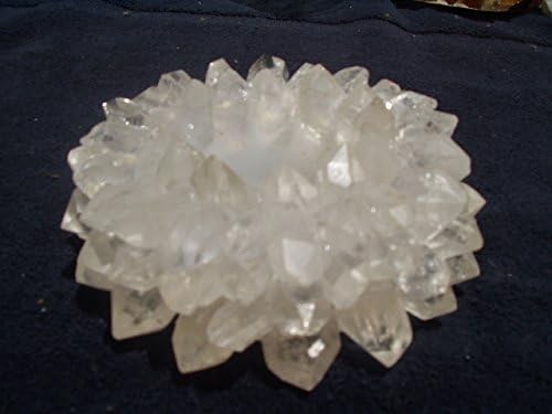 Gemstone Candle Holder 4 Inch Crystal Clear Quartz Tea Light