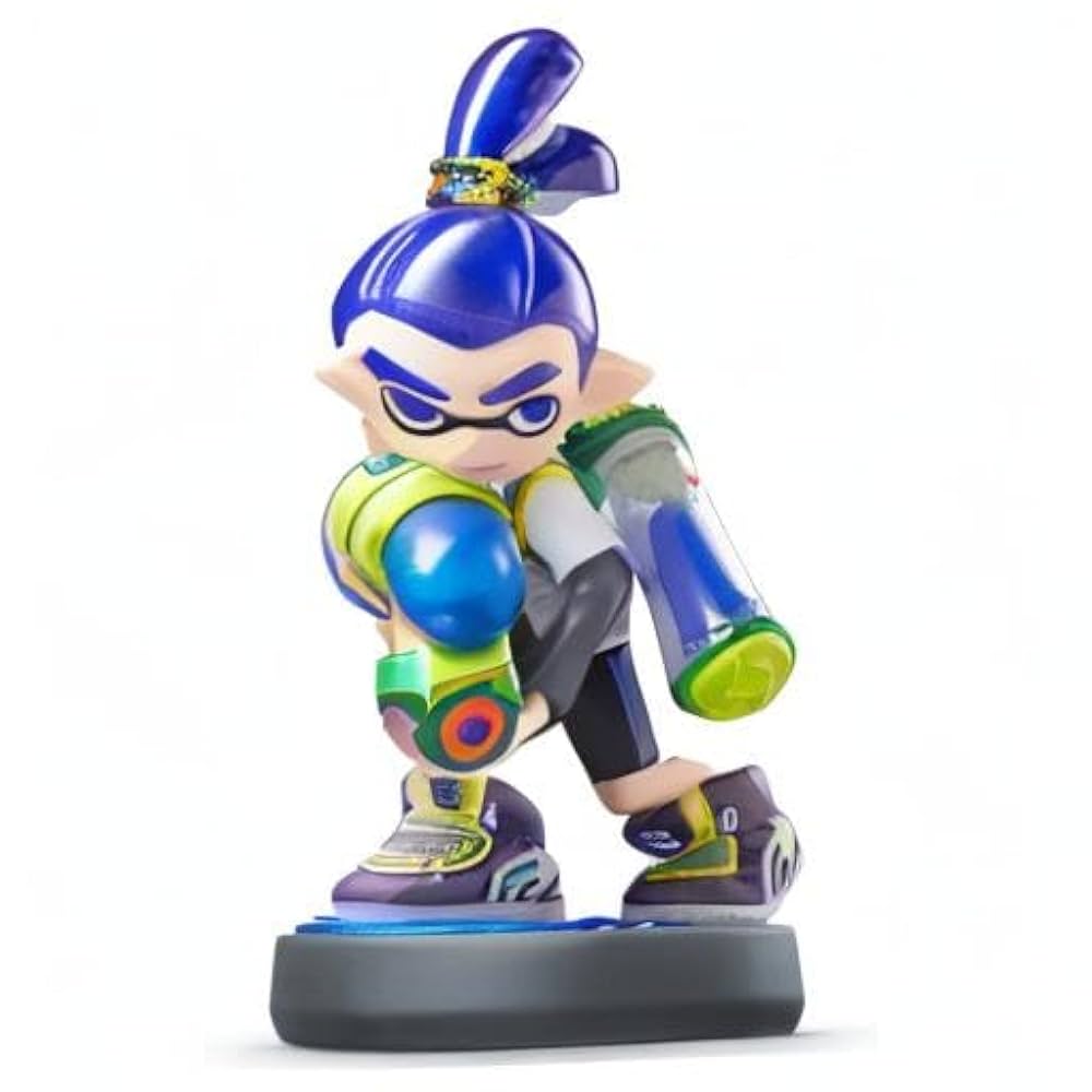 Nintendo Switch - スプラトゥーン amiibo 4個セット　イカ　ボーイ Amazon.co.jp: amiibo トリプルセット[ガール/イカ/ボーイ