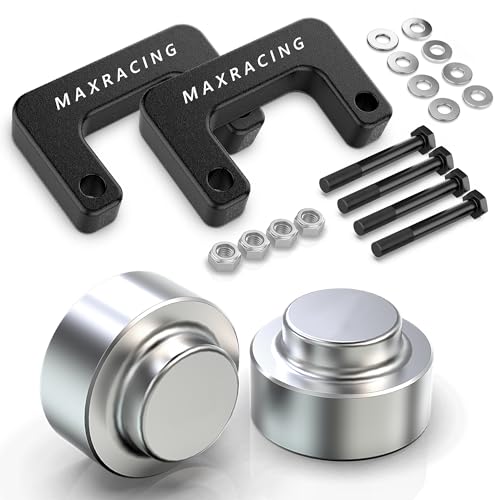 Image of Maxracing 2 inch Front Leveling Kit + 1.5 inch Rear Lift Spacers | 2007-2020 Chevy Tahoe Suburban 1500, 2007-2020 GMC Yukon 1500, 2007-2013 Chevy Avalanche 1500 4WD /2WD