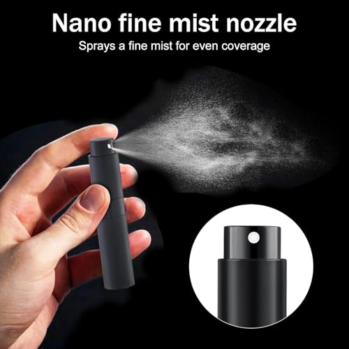 Perfume Twist-Up Rotary Travel Bottom Fill Refillable,Elegant Portable Spray Bottle for Perfume – Leak-Proof, Compact 10ml Ideal for Travel and Everyday Use - Image 6