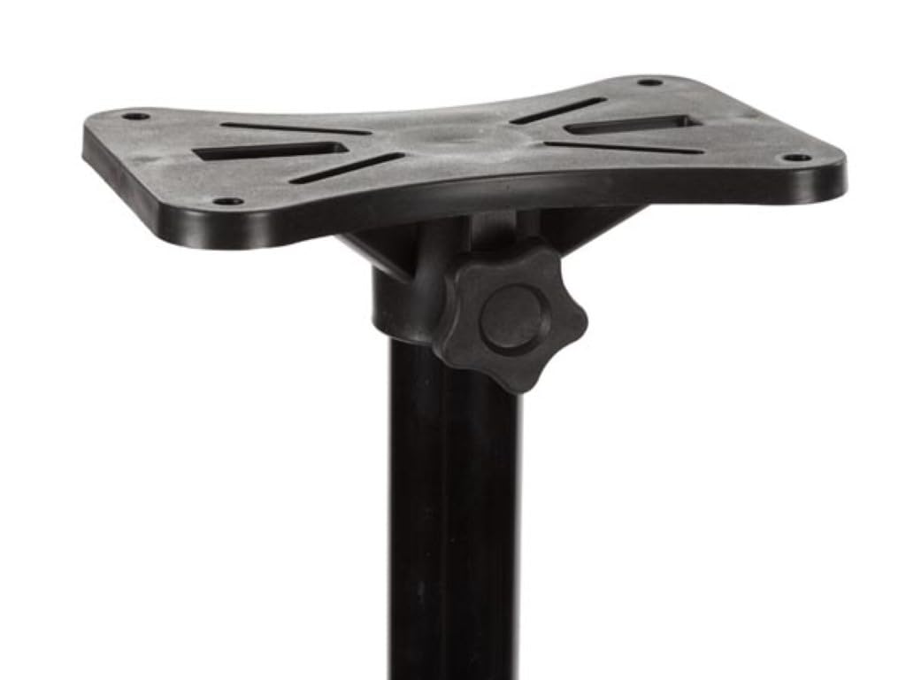 HQ Power HQSS10002 Podłoga czarna - uchwyty głośnikowe (podłoga, 30 kg, czarny, 113 cm, 2 m, 3 stopy)