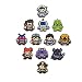 Exclusive Avengers Refrigerator Magnets-Marvel Heroes - Set of 12 Marvel Characters-Infinity war