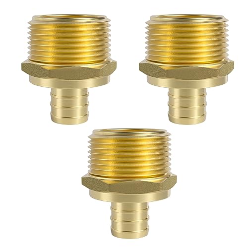 SUNGATOR PEX 3/4 x 1 NPT Crimp Fitting