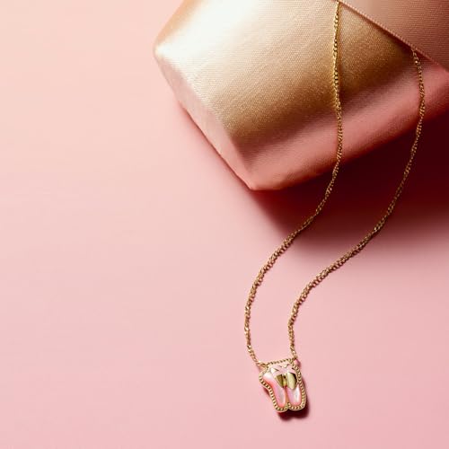 Kendra Scott Ballet Short Pendant Necklace in Blush Mother Of Pearl, Rhodium-Plated Brass, Fashion Jewelry for Women3