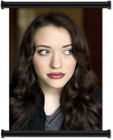 Kat Dennings Sexy Hot Actress Fabric Wall Scroll Poster (16" X 24") Inches