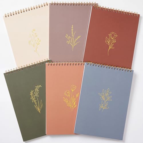 Bloc sténo à spirale supérieure cahier esthétique pour organiser vos réunions et cours