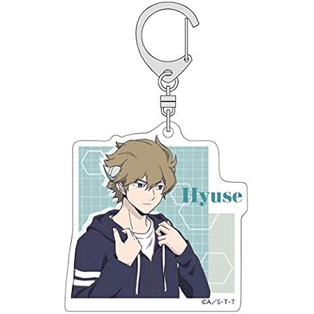 Amazon ワールドトリガー ヒュース アクリルキーホルダー アニメ 萌えグッズ 通販