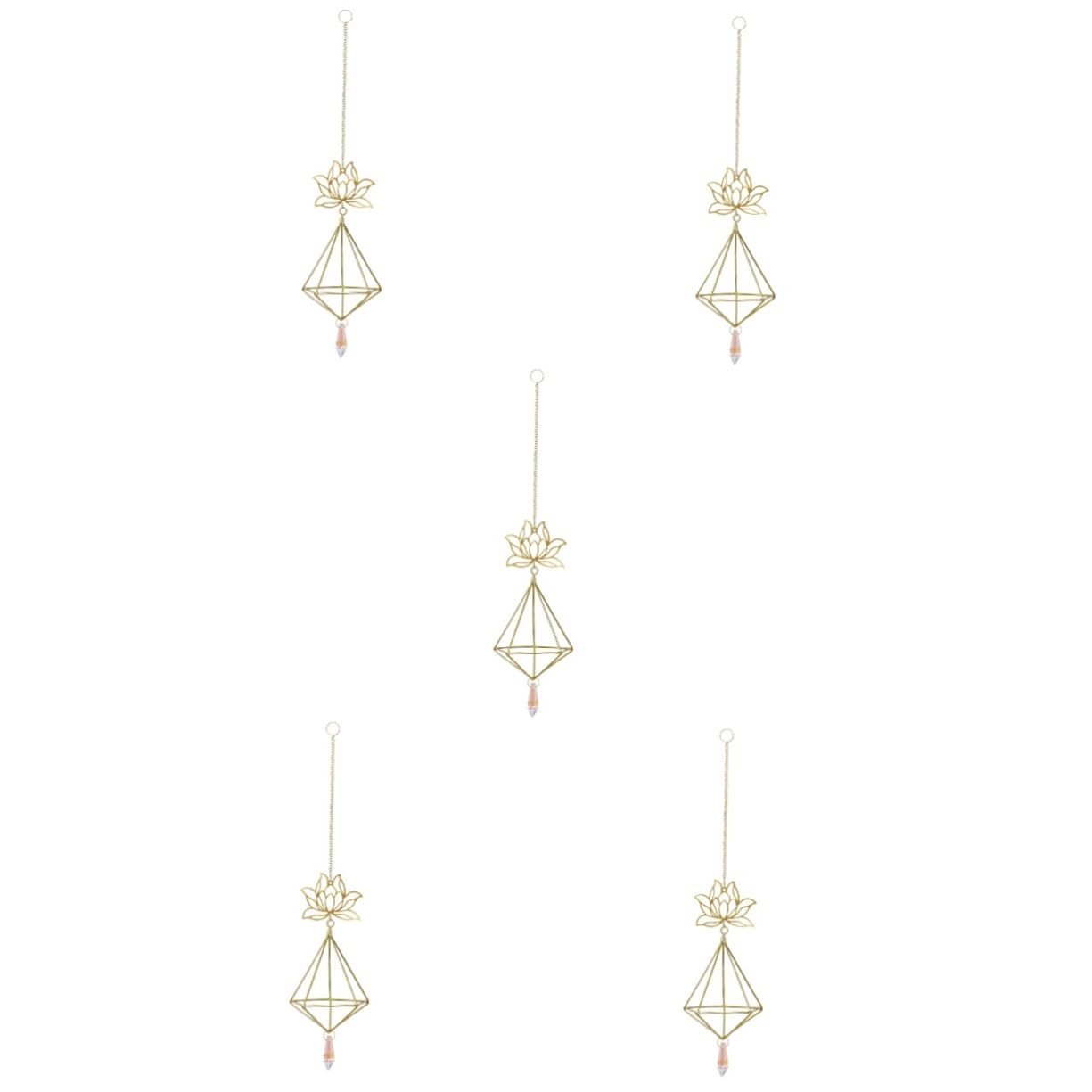 SUPVOX 5pezzi Ciondolo Decorativo Design Acchiappasole Per Finestre e Decorazione e Prismi Per
