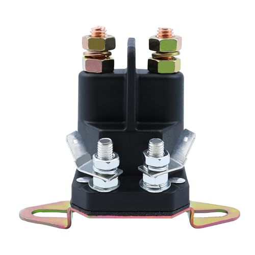 MAQIMA 117-1197 Starter Solenoid Compatible with Toro Timecutter Exmark z4200 ss4225 ss4235 ss5000 Zero Turn Lawn Mower Replaces E513075 104-3189 1-513075 212655 28-4210 47-1910 784-1221-210