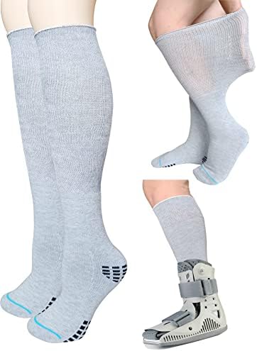 Walking Boot Socks for Orthopedic Walker Brace Air Cam Fracture Boots