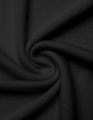 Womens Short Sleeve Tops Scoop Neck Ribbed Slim Fitted Basic Tee Shirts Cute Summer Tops 2025 Trendy Outfits2