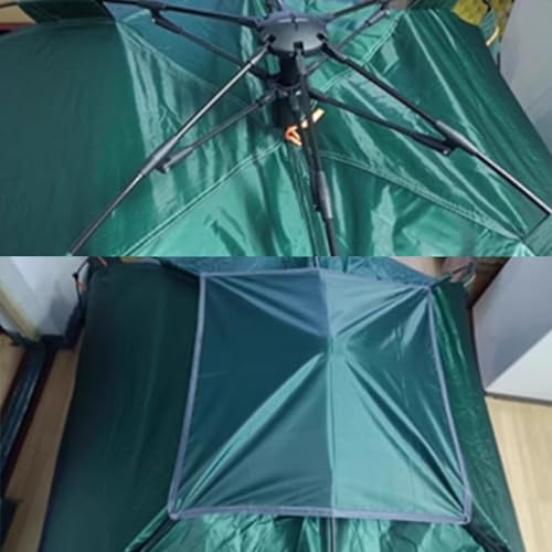 Cubierta superior de tienda de campaña impermeable azul S con lona solar 7