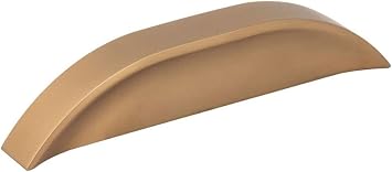 3IN / 96 MM Center-to-Center Satin Bronze Elara Cabinet Pinch Pull
