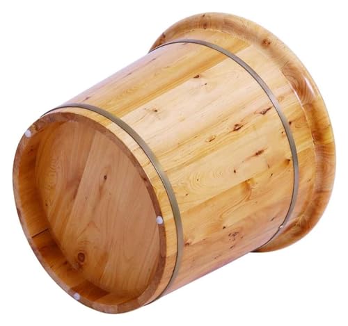 Bañera de madera maciza para pies para pedicura miniatura 3