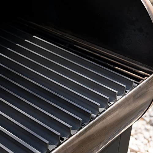 Grillgrate Set Of 13.75" Grillgrates - 2 Panels + The Gratetool - 13.75" X 10.5" - Premium Replacement Grill Grate For Traeger Scout, Blackstone Tailgater, And Any 14" Deep Grill #TOP2