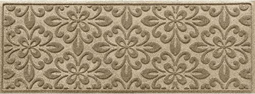 WaterHog Mat for Entryways – Indoor/Outdoor Mat for Home Entrance, Durable Dirt Trapping Design for Front or Back Door, Heavy Duty Floor Covering – Phoenix Collection - Camel 2' x 5'