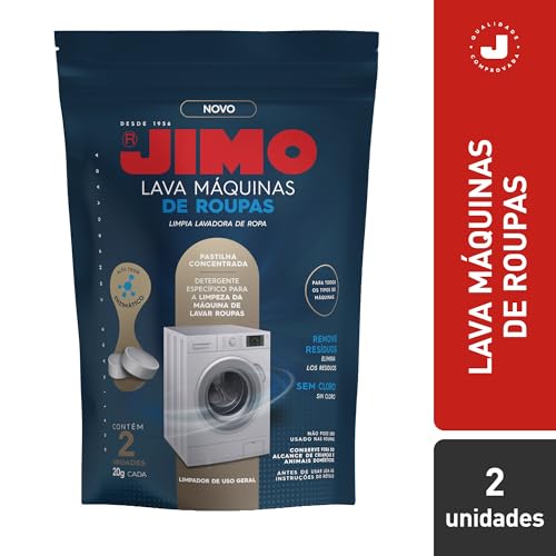 JIMO Lava Máquinas de Roupas Lavagem Interna Remove Resíduos Concentrado 2 pastilhas #1