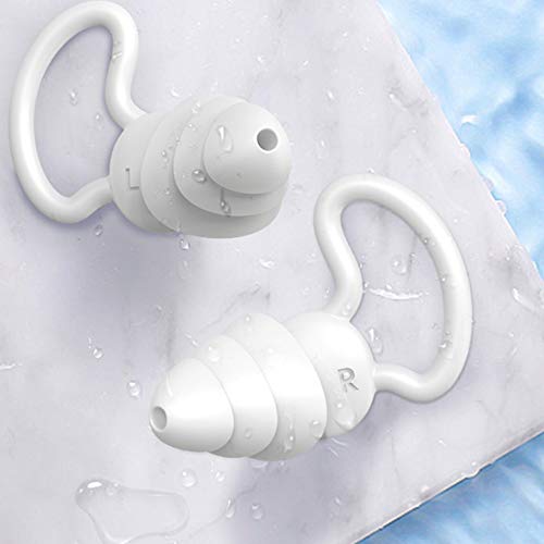 HJBH 2 Paar Slaapoordoppen Siliconen Ovale Anti-Geluid Oordopjes Herbruikbare Veilige Ruisonderdrukkende Oordopjes Voor… - Image 8